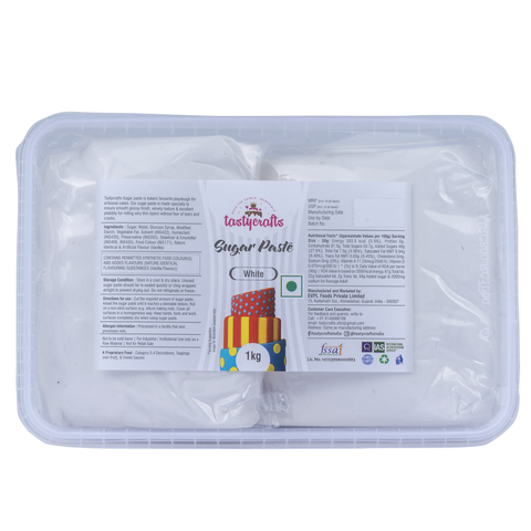 Sugar Paste Premium - 1kg - White