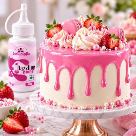 DAZZLING DRIPS - PINK