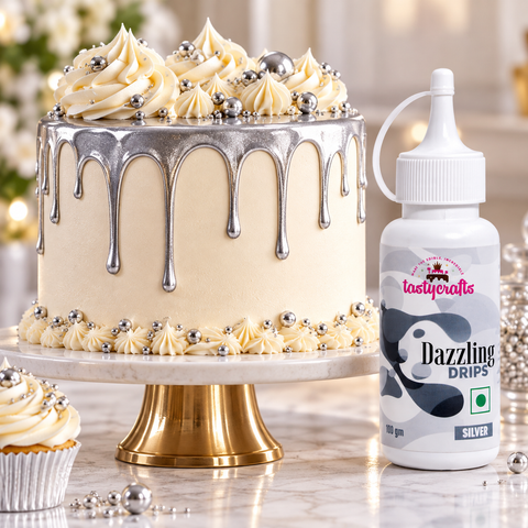 DAZZLING DRIPS - SILVER