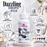 DAZZLING DRIPS - SILVER