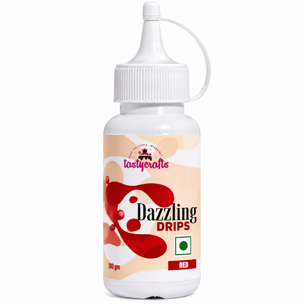 DAZZLING DRIPS - RED