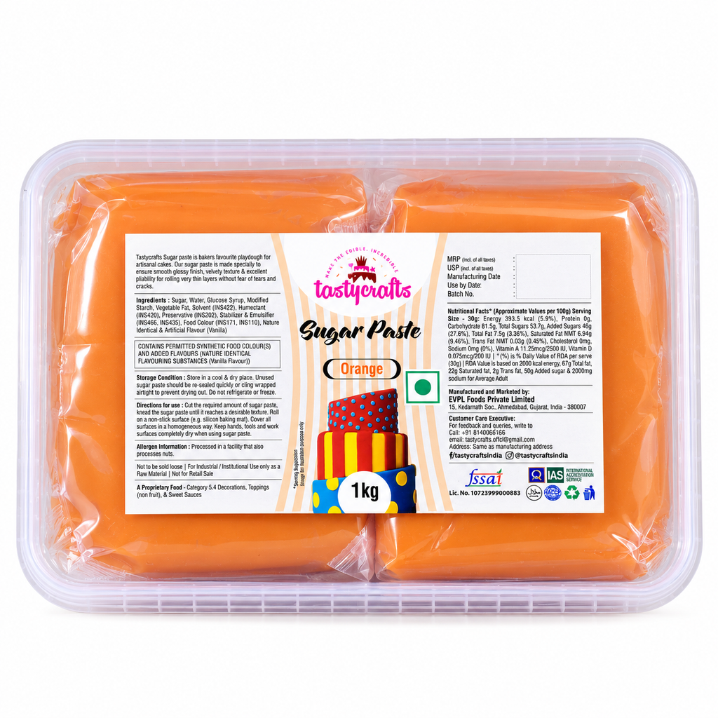 SUGAR PASTE - Orange