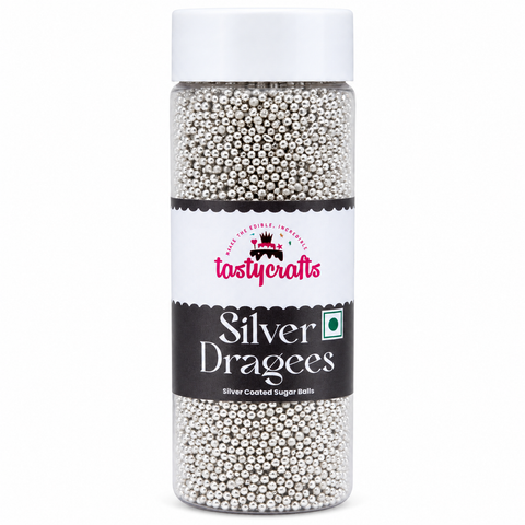 SILVER DRAGEES - 1.5 MM