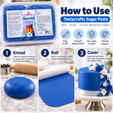 SUGAR PASTE - DARK BLUE