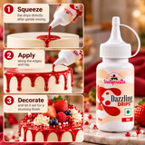 DAZZLING DRIPS - RED