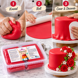 SUGAR PASTE - RED