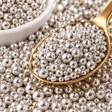 SILVER DRAGEES - 1.5 MM